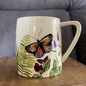 Enchanted Forrest Beautiful Flowers, Ferns, and a Colorful Butterfly 🦋 (G7)